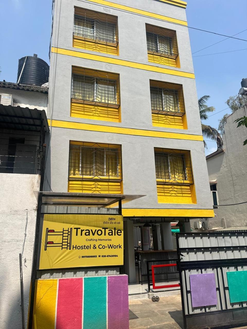 Travotale Hostel And Cowork Koregaonpark 浦那 外观 照片